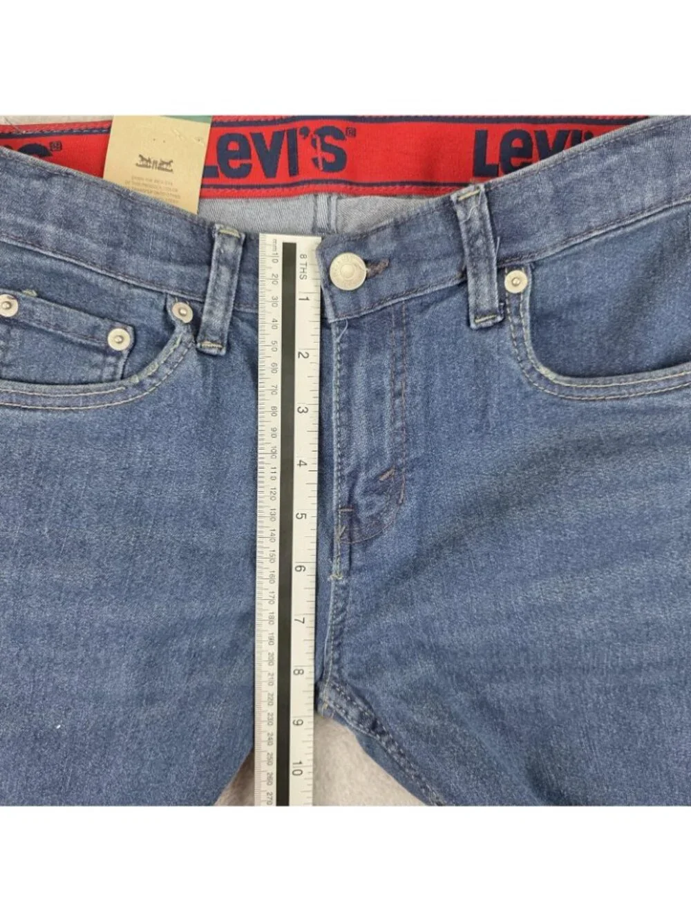 Levis 511 Slim Fit Jeans Boys 14 Blue Stretch Denim Adjustable Waist NWT